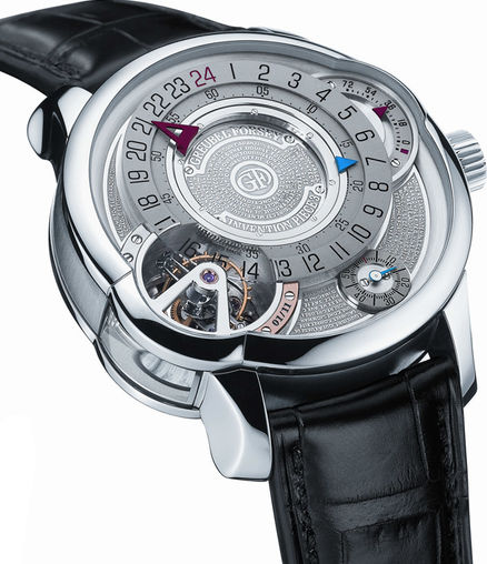 Review Best Greubel Forsey Tourbillon 24 Secondes IP3 WG Silver Limited Edition replica watches